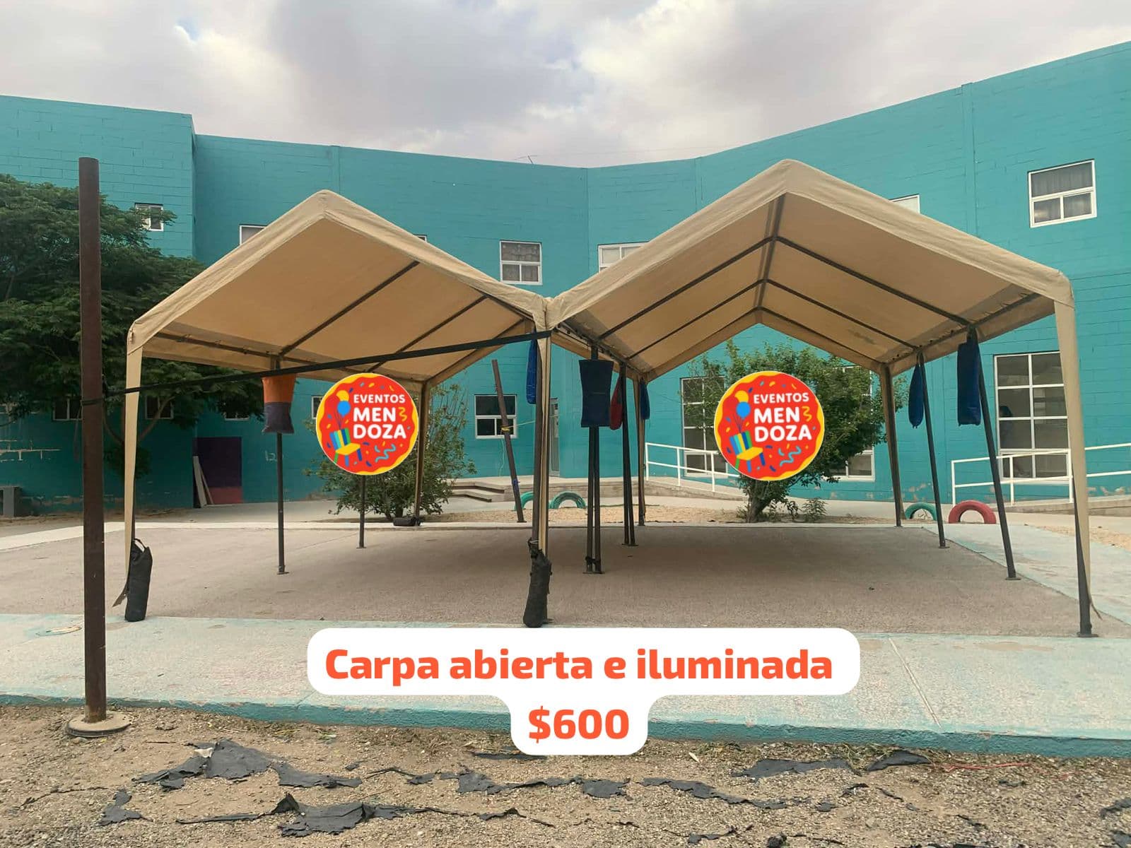 Carpas y mobiliario exterior